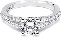 .50ct Round Brilliant GIA G/SI1 Tacori Engagement Ring  